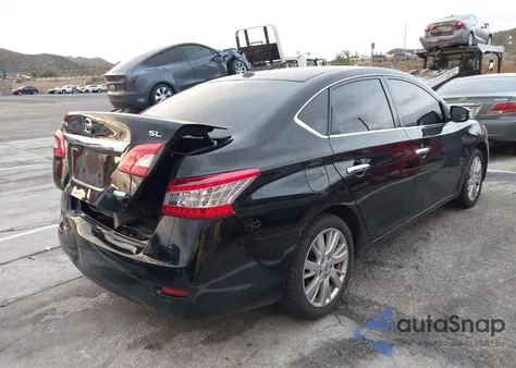 2014 Nissan Sentra Sl from USA, damaged, VIN 3N1AB7AP3EY205461